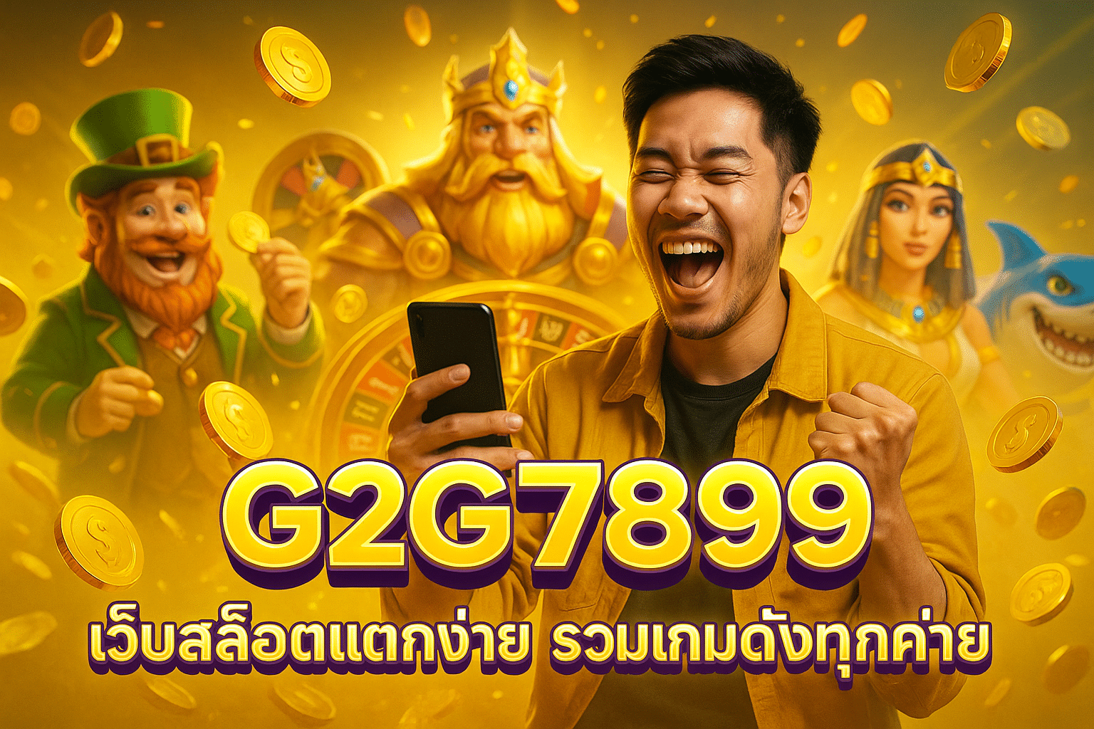 G2G7899 เว็บสล็อตแตกง่าย รวมเกมดังทุกค่าย