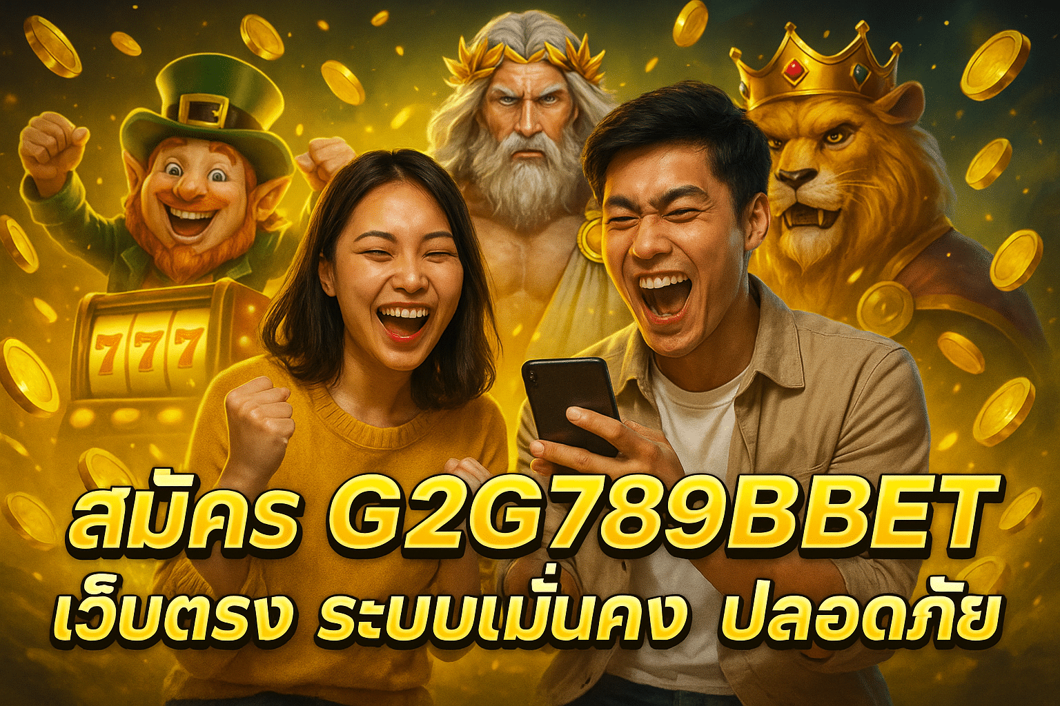 สมัคร G2G789BET เว็บตรง ระบบมั่นคง ปลอดภัย
